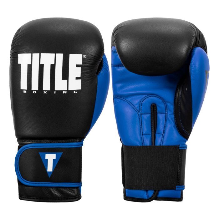 Боксерские перчатки Title Boxing Dynamic Strike Black/Blue 16 oz (XDBG 16 BK/BL) изображение 5