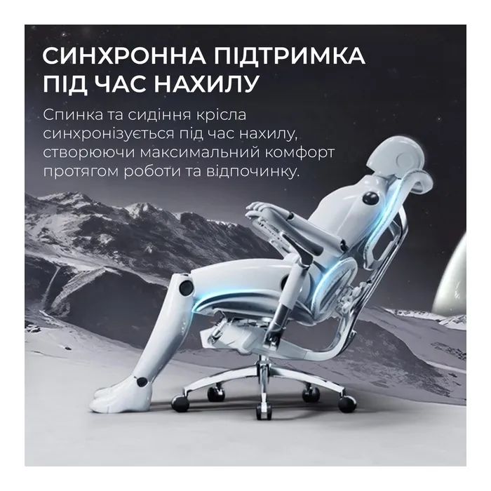 Офисное кресло Sihoo DORO S300 Mesh Dark Grey (S300-M201) изображение 10