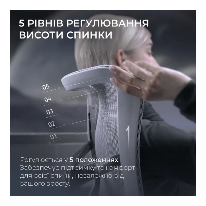 Офисное кресло Sihoo DORO S300 Mesh Dark Grey (S300-M201) изображение 8