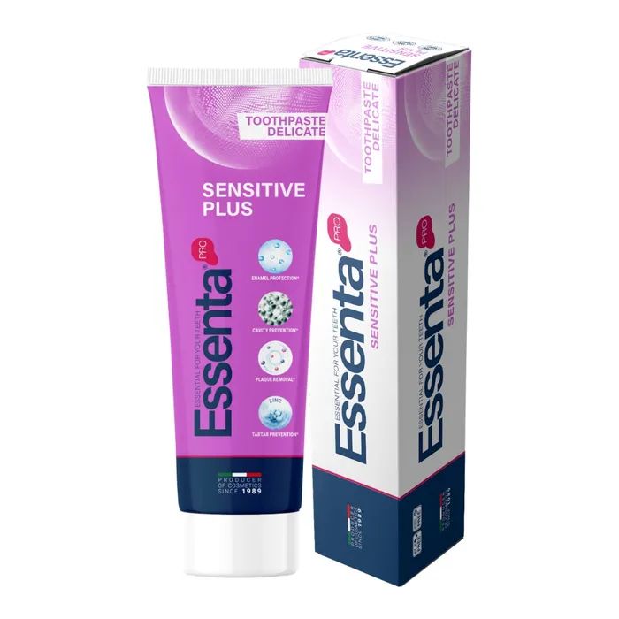 Зубная паста Essenta Pro Sensitive Plus 75 мл (8031447500084) > цены в Киеве и Украине Зубная паста Essenta Pro Sensitive Plus 75 мл (8031447500084)