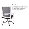 Офісне крісло Аклас Конвалія WT Tilt Сірий (Сірий/Чорний) (00160115) зображення 7