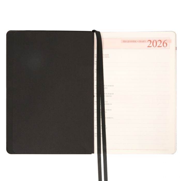 Еженедельник Leo planner А5 датированный 2026 «Boss», мягкий, хаки, 368 страниц (252635) изображение 5