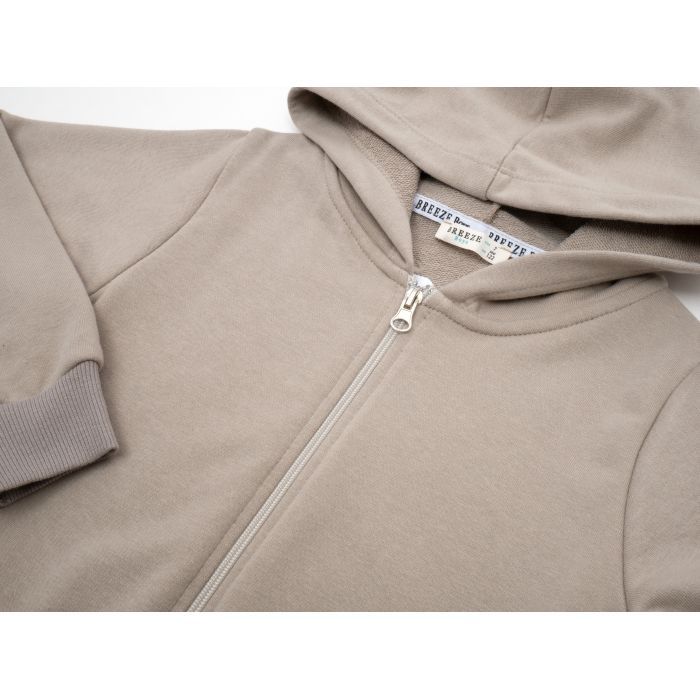 Кофта детская Breeze на молнии (22227-122-beige) изображение 3