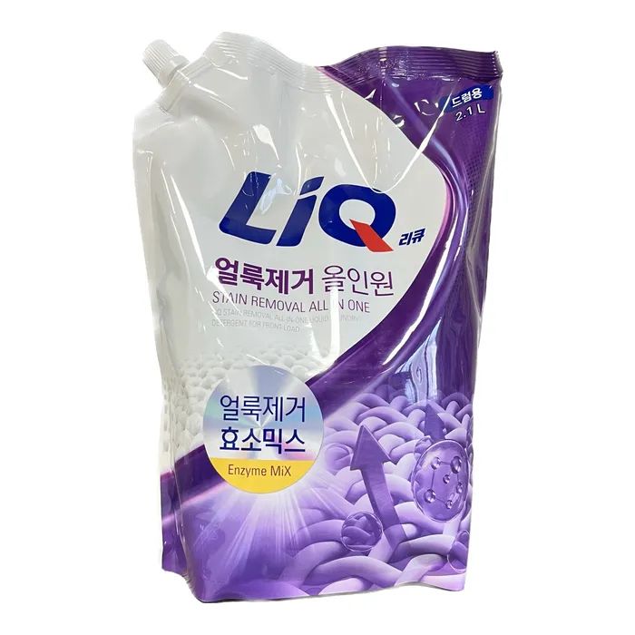 Гель для стирки Aekyung LIQ Stain Removal All-in-One Liquid Laundry Detergent 2.1 л (8801046405369)