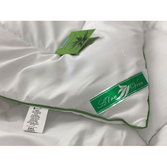 Одеяло Руно набор одеяло 140х205+1 подушка 50х70 (924.52Aloe Vera) изображение 4