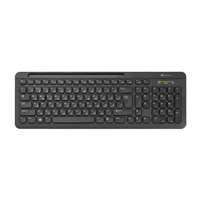 Клавіатура Xtrike ME KB-303 Wireless/Bluetooth UA Black (KB-303UA)
