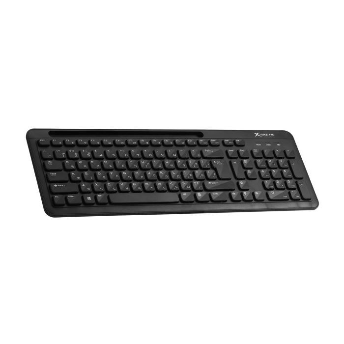 Клавіатура Xtrike ME KB-303 Wireless/Bluetooth UA Black (KB-303UA) зображення 2