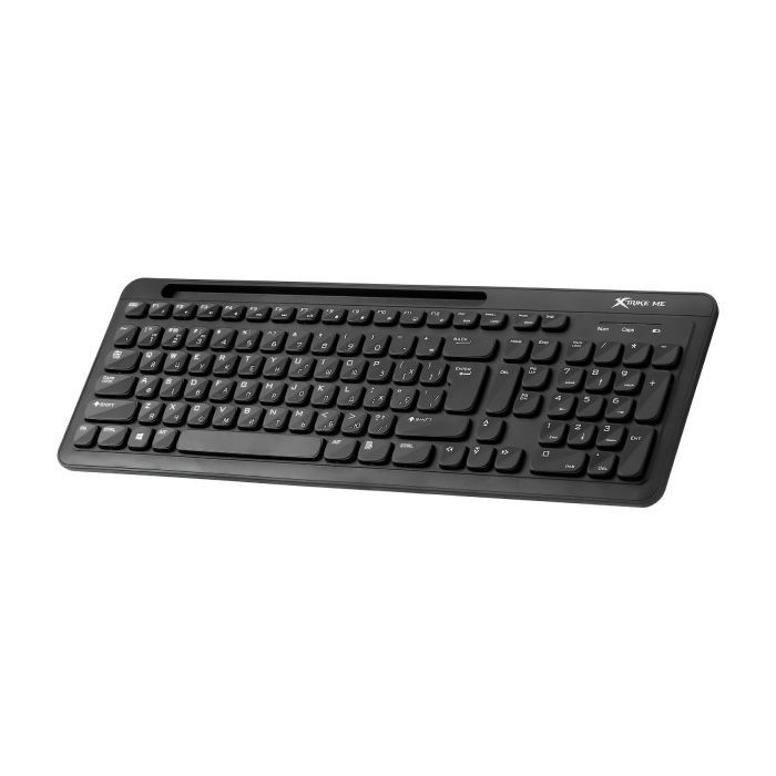 Клавіатура Xtrike ME KB-303 Wireless/Bluetooth UA Black (KB-303UA) зображення 3
