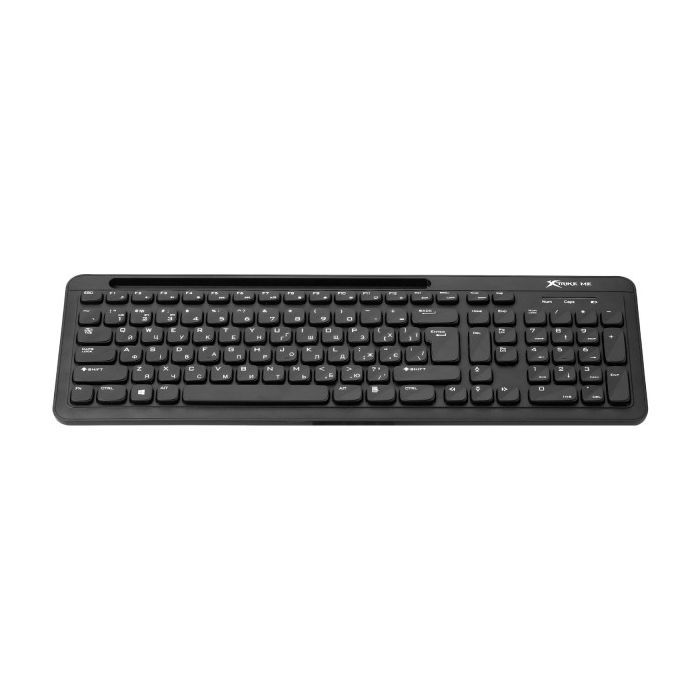 Клавіатура Xtrike ME KB-303 Wireless/Bluetooth UA Black (KB-303UA) зображення 4