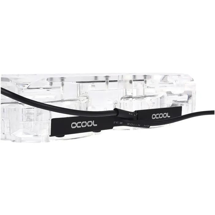 Резервуар для СЖО Alphacool Eisdecke D5 dual Acryl top (13312) изображение 5