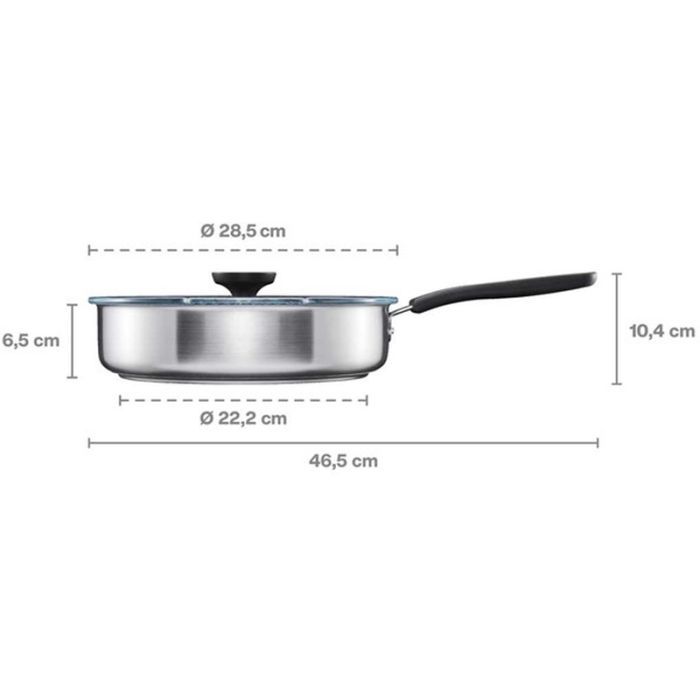 Сотейник Fiskars Functional Form з кришкою 26 см (1072314) изображение 4