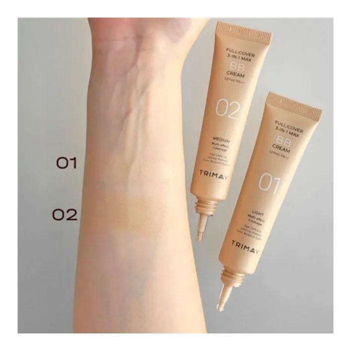 BB-крем Trimay Full Cover 3-in-1Max BB Cream SPF40 PA++ 01 - Light (8809822540532) изображение 3