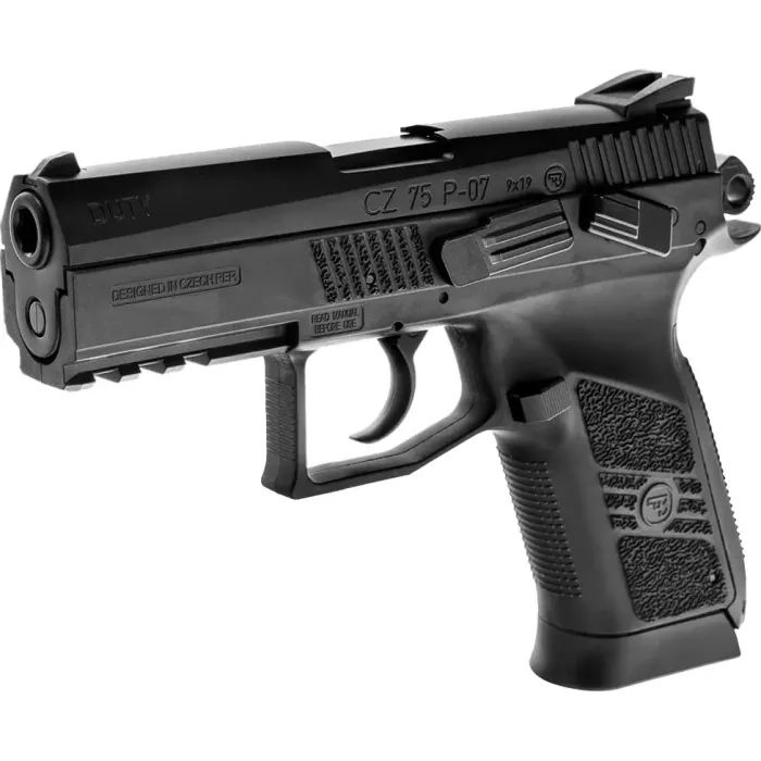 Страйкбольний пістолет ASG CZ75 P-07 Duty Blowback CO2 (16720) зображення 4