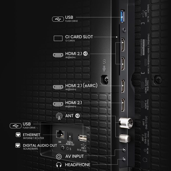 Телевизор Hisense 100E7Q PRO изображение 3