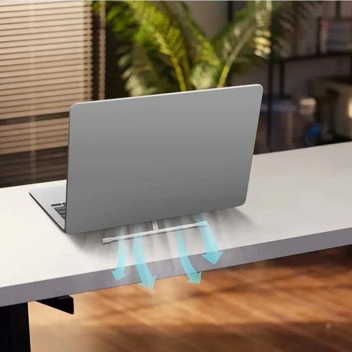 Подставка для ноутбука Ugreen LP846 Invisible Portable Desktop Laptop Stand 13-16" Silver (45415) изображение 6