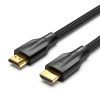 Кабель мультимедійний HDMI M to HDMI M 3.0m 8K60Hz cotton braided black Vention (AAUBI)