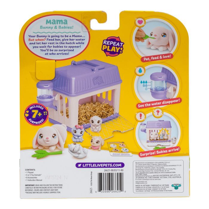 Развивающая игрушка Little Live Pets Мама-сюрприз Кролик S2 (26625) изображение 7