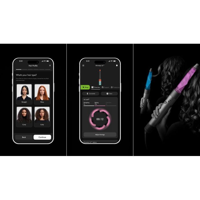 Стайлер Dyson HS08 Airwrap ID Straight/Wavy Ceramic Pink/Rose Gold (601848-01) изображение 9