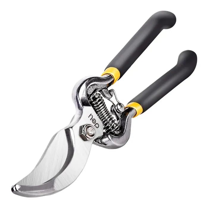 Секатор Deli садовий лезо з вуглецевої сталі 8" 200 мм (DL2778)