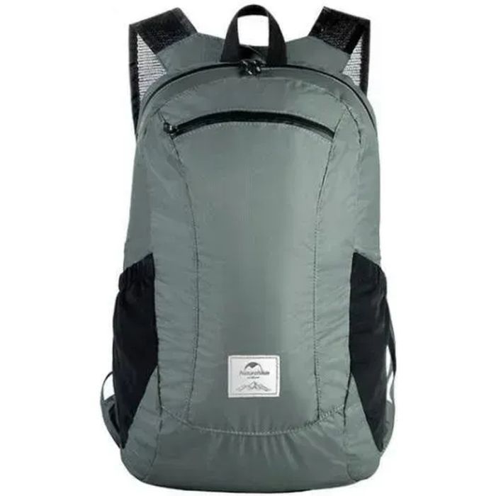 Рюкзак туристический Naturehike Ultralight NH17A012-B, 18 л, сірий (6927595718667)