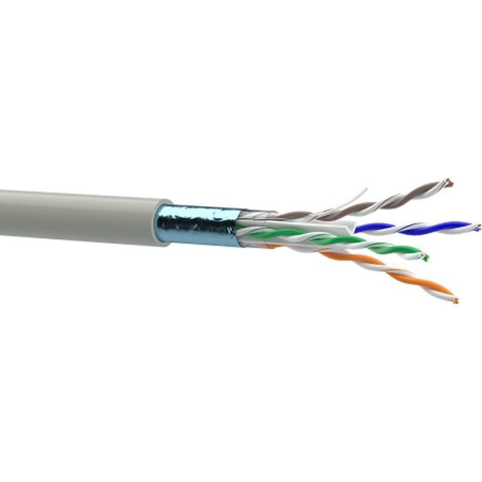 Кабель сетевой OK-Net FTP 305м cat.6 (F/UTP-cat.6-SL) (КПВЭ-ВП (250) 4*2*0,51)