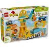 Конструктор LEGO DUPLO Town 3-в-1 Строительная площадка и техника (10476)