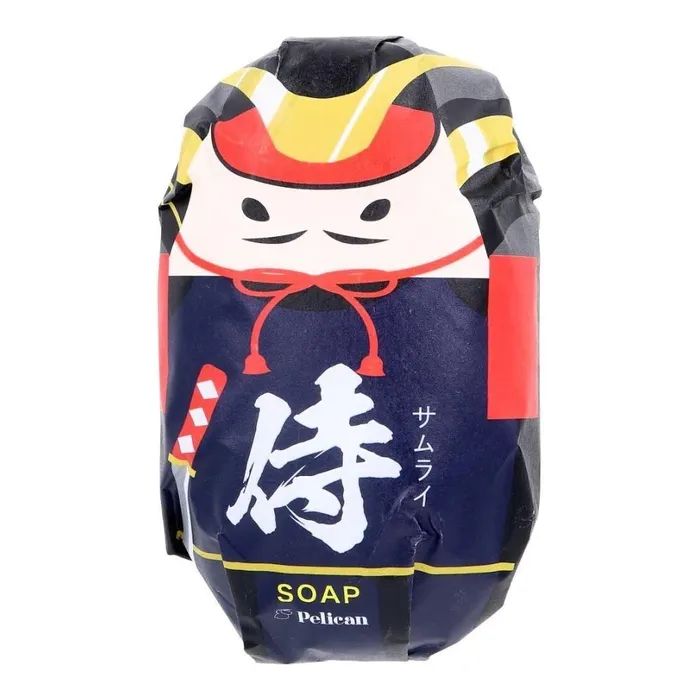 Тверде мило Pelican Samurai Soap З ароматом зеленого чаю 180 г (4976631481937)