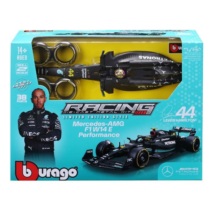 Конструктор Bburago Mercedes-AMG F1 W14 Performance 124 (18-28510) изображение 2
