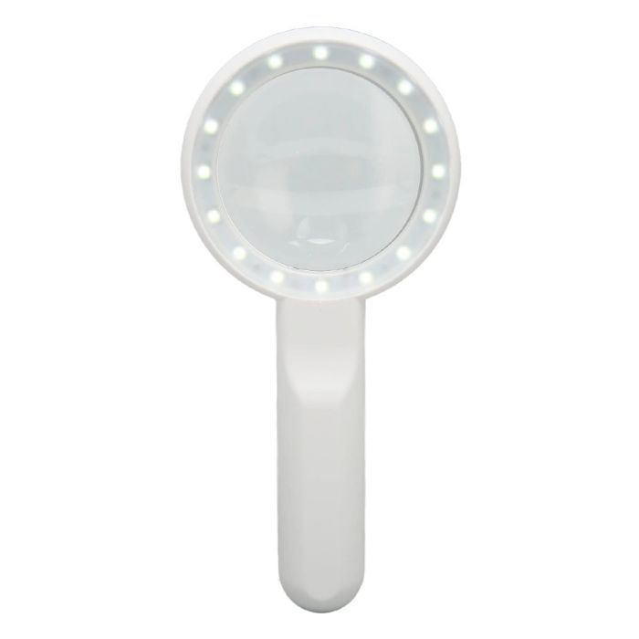 Лупа Voltronic з підсвічуванням YT7518C, діаметр 75мм, Х5, 18Led (YT7518C) зображення 4