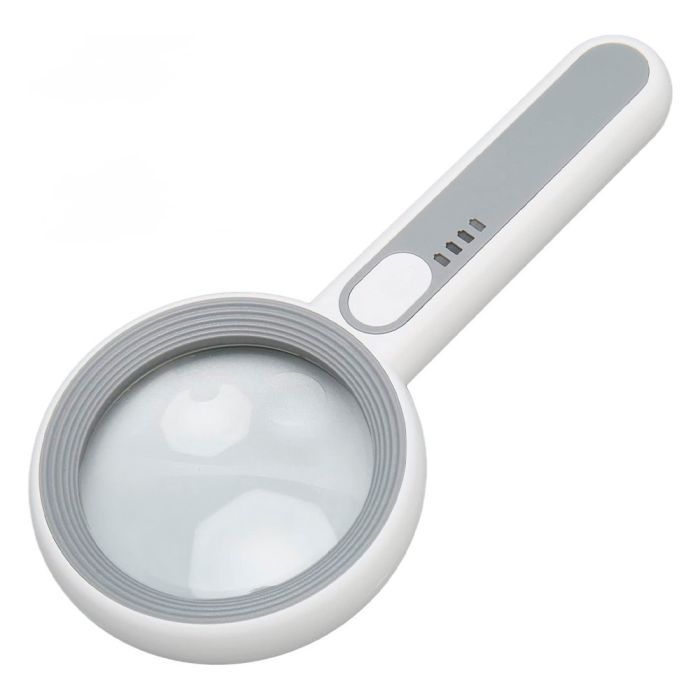 Лупа Voltronic з підсвічуванням YT7518C, діаметр 75мм, Х5, 18Led (YT7518C) зображення 8