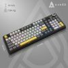 Клавиатура Ajazz AK980 V2 Gift Switch V2 Wireless/Bluetooth/USB UA Black/Grey/Yellow (AK980-V2-G-BGY) изображение 17