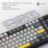 Клавиатура Ajazz AK980 V2 Gift Switch V2 Wireless/Bluetooth/USB UA Black/Grey/Yellow (AK980-V2-G-BGY) изображение 8