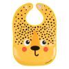 Нагрудничек Canpol babies Hello Little - гепард, пластмасовий з кишенькою (9/232_ora2)