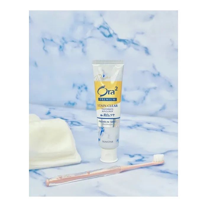 Зубная паста Sunstar Ora2 Stain Clear Premium Paste Toothpaste 100 г (4901616013131) изображение 2