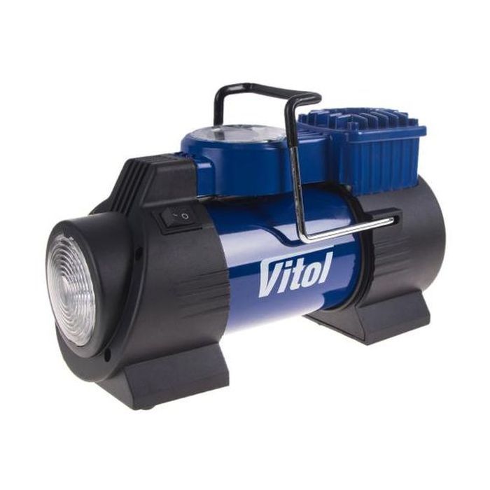 Автомобільний компресор VITOL K-60 150psi/15Amp/40л (K-60)