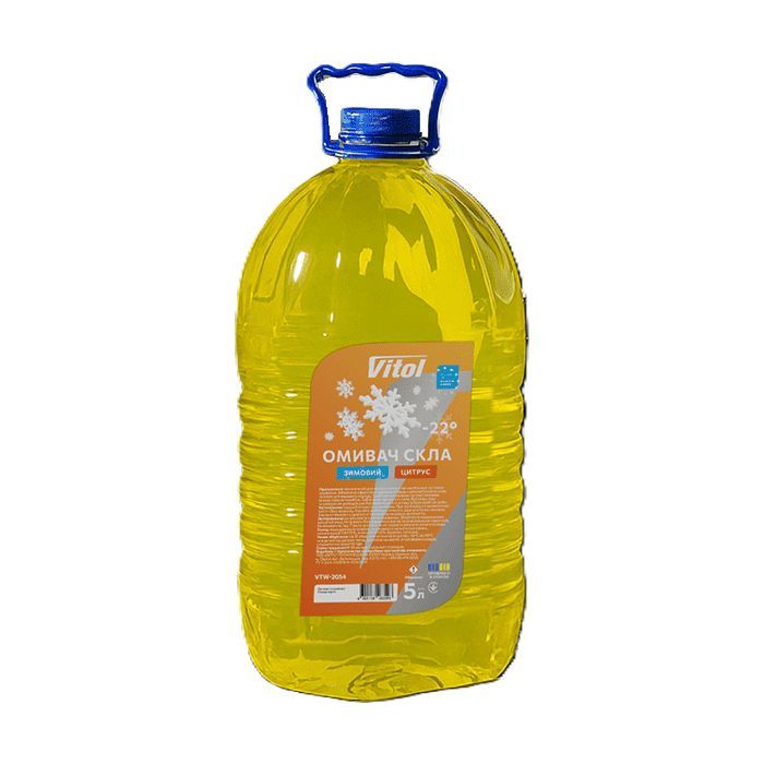 Омыватель автомобильный VITOL "-22" Цитрус 5л (VTW- 2054)