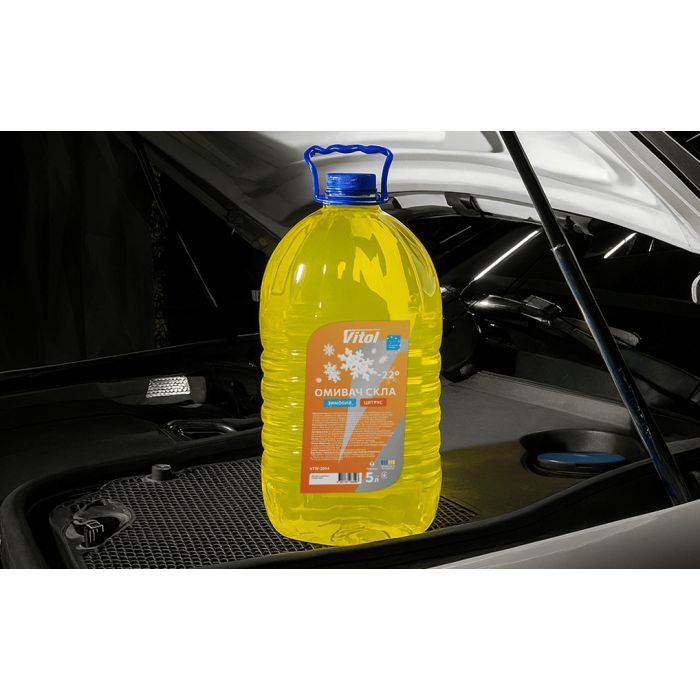 Омыватель автомобильный VITOL "-22" Цитрус 5л (VTW- 2054) изображение 3