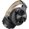 Наушники OneOdio Fusion A70 Bluetooth+3,5мм/6,35мм Black/Gold (A70 Black Gold) изображение 2