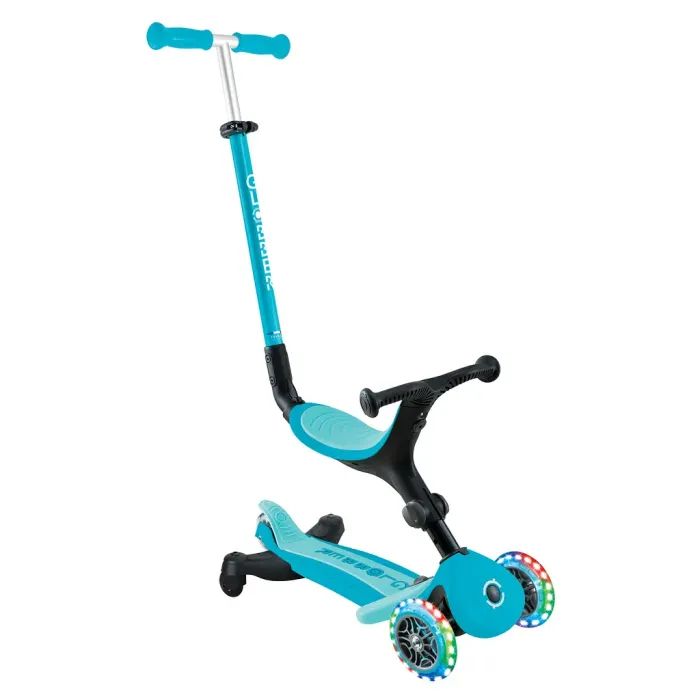 Самокат Globber серії Go Up Active 360 аква Колеса з підсвічуванням (749-300) изображение 3