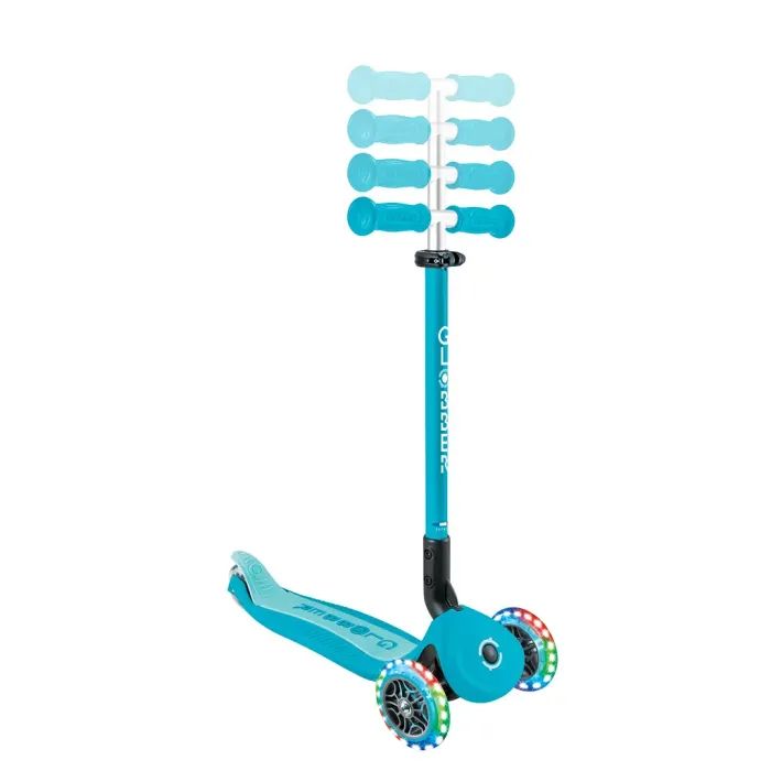 Самокат Globber серії Go Up Active 360 аква Колеса з підсвічуванням (749-300) изображение 7