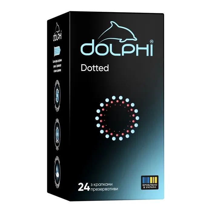 Презервативы Dolphi Dotted 24 шт. (4820144774355)