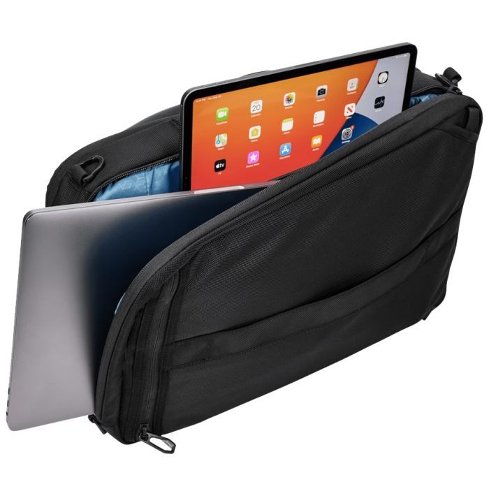 Сумка для ноутбука Thule 15.6 Accent Recycled Convertible TACLB-2116 black 26x31x38 см (3205383) изображение 2
