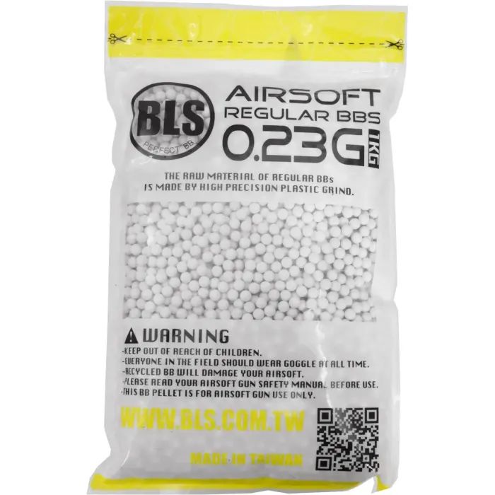 Страйкбольні кульки BLS Precision White 6 мм 0,3 г 1 кг (1928.00.07) зображення 2