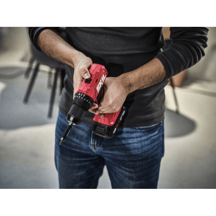 Шуруповерт Skil 3021 CA Li-Ion 20V, безщеточный ударный (Без АКБ и ЗУ) (CD1E3021CA) изображение 3