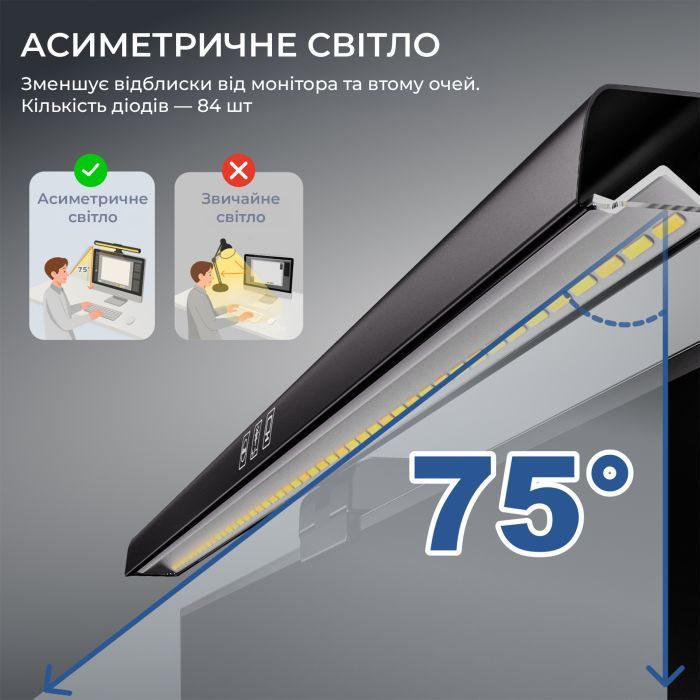 Настільна лампа OfficePro на монітор SL050B (SL050B) зображення 9