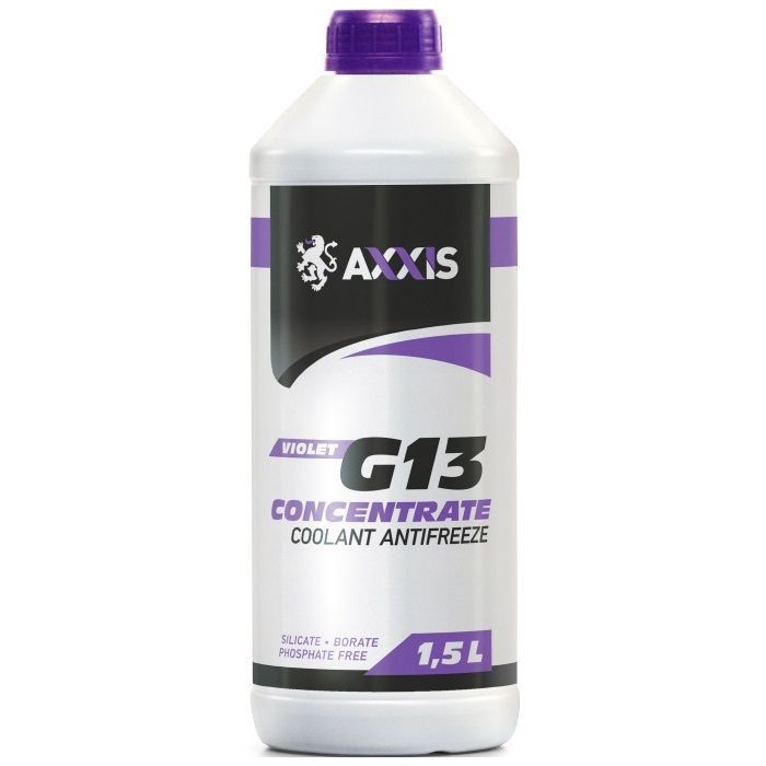 Антифриз AXXIS VIOLET-PURPLE концентрат G13 (-80C) 1,5л (AX-2088)