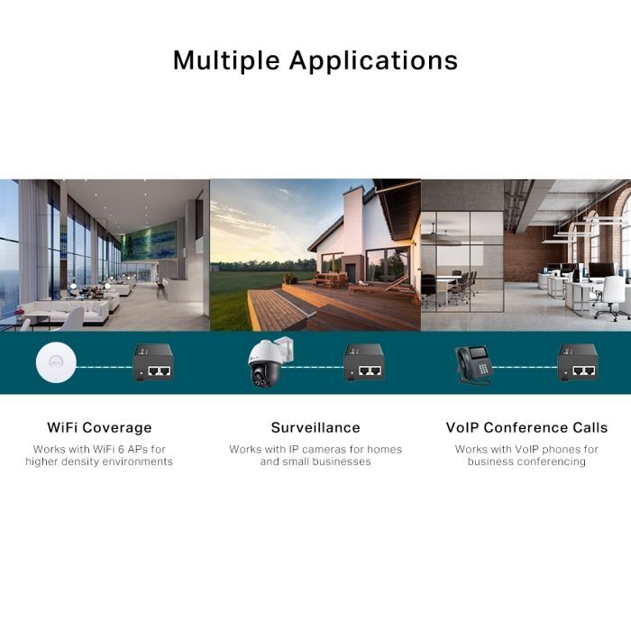 Адаптер PoE TP-Link POE260S зображення 5