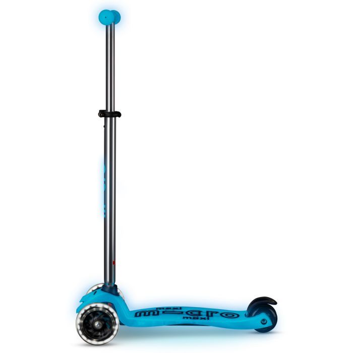 Самокат Micro серії Maxi Deluxe Glow LED" Синій кришталь" (MMD366) изображение 2