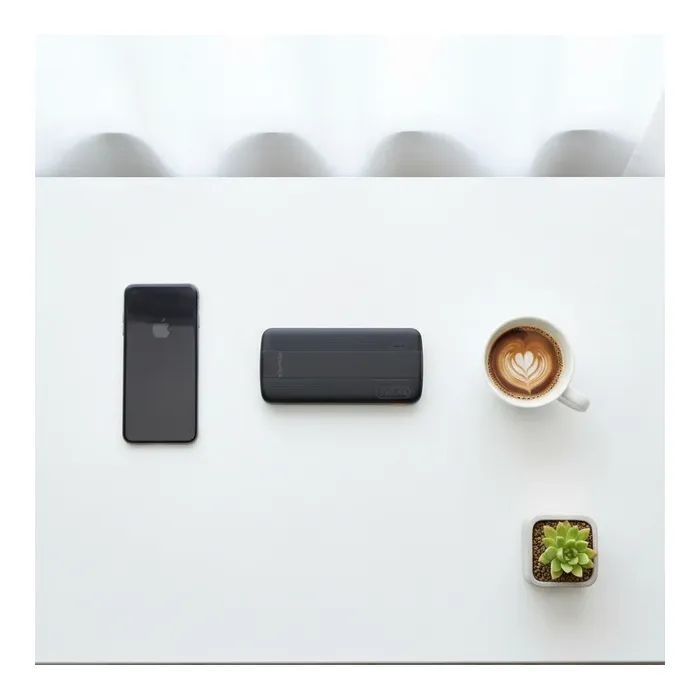 Батарея универсальная AWEI 10000mAh P20K, 12W, Black (6954284009744) изображение 7