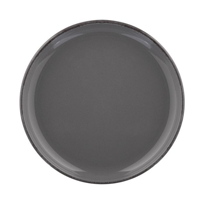 Тарілка Ardesto Lazio, 730мл, 18.5см, кераміка, сірий темний (AR1618DG) зображення 4